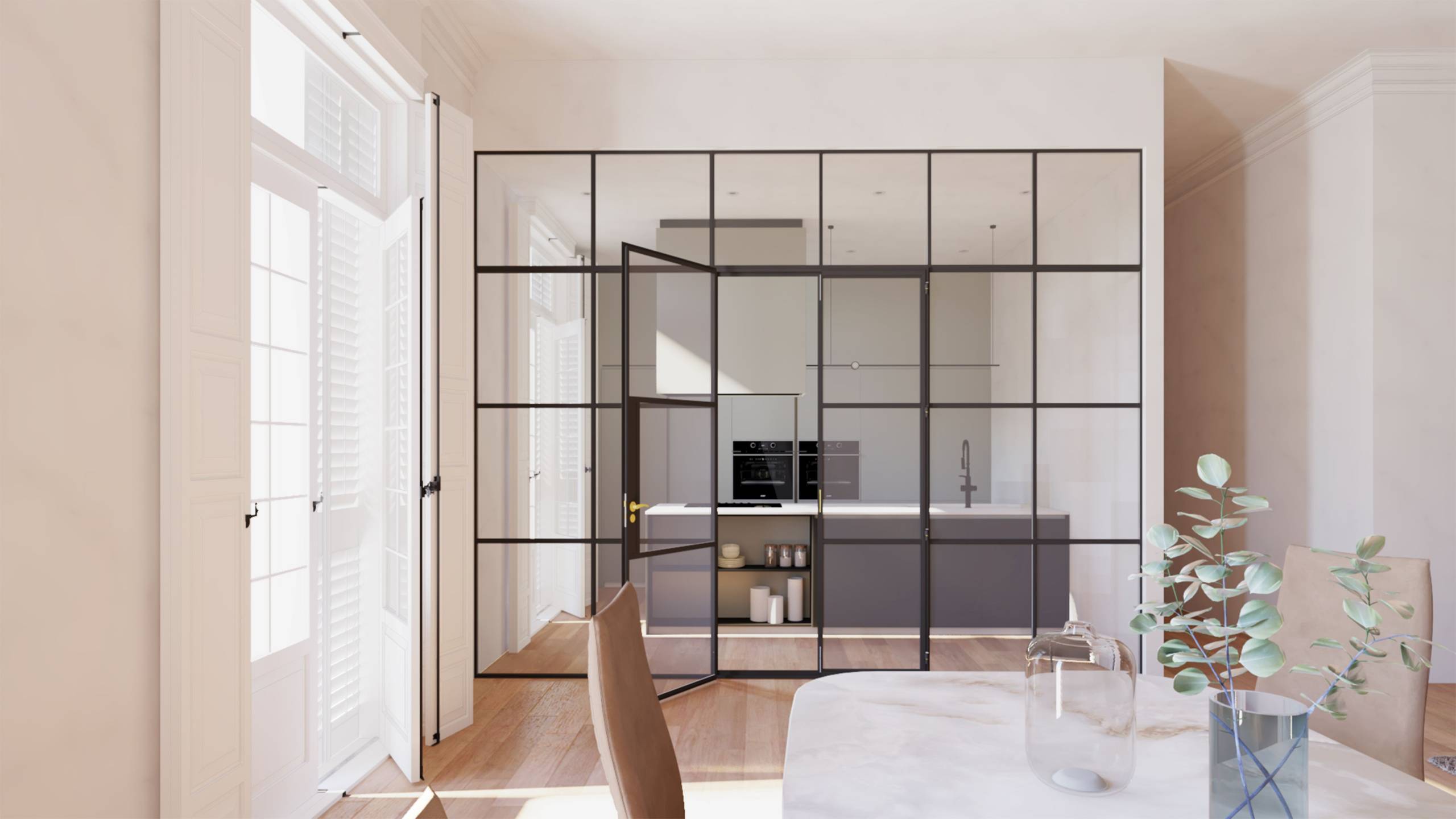 doors-of-steel-beautiful-crittall-style-doors-partitions-marble-natural-classic-decor-1-scaled
